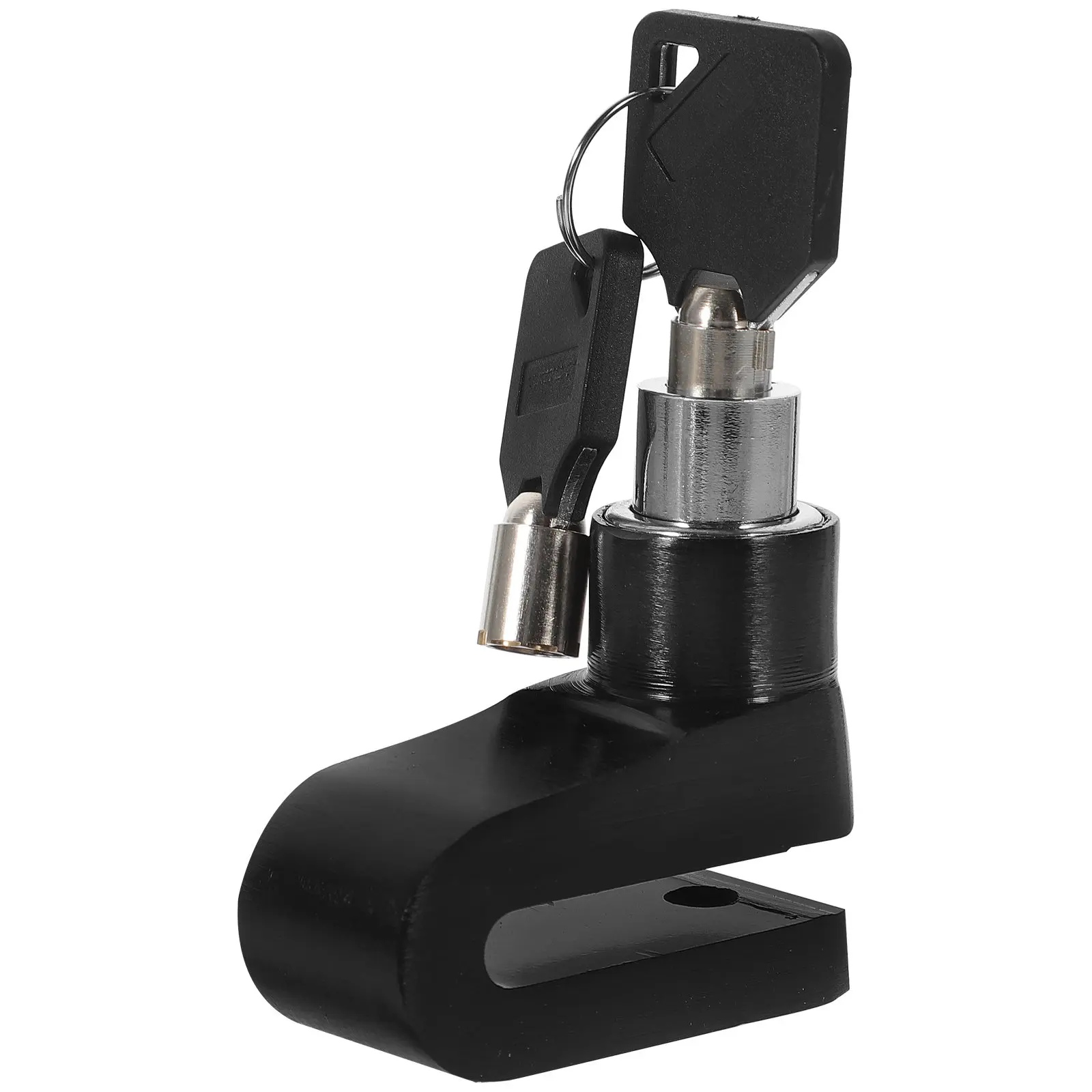 

1Set Heavy Duty Disc Brake Lock for Motorcycle Bicycle E-Bike Scooter Iron Copper Construction High Temp Resistant Anti-Theft