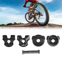 2pcs Bicycle Seat Post Clamp Conversion Kit Conversion Buckle For Carbon Saddle Rails 7x9/7x7mm Bicycle Oval/Round Clip Parts