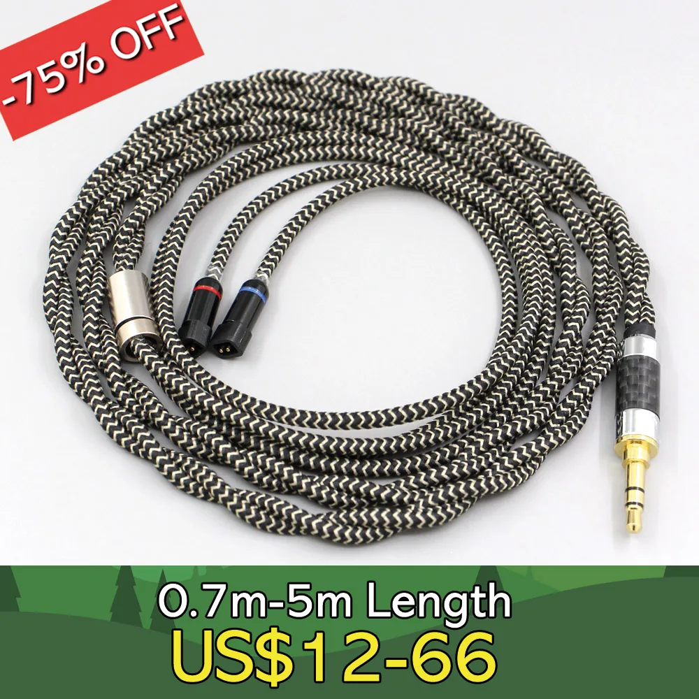 

2 Core 2.8mm Litz OFC Earphone Shield Braided Sleeve Cable For UE11 UE18 pro QDC Gemini Gemini-S Anole V3-C V3-S V6-C LN008053