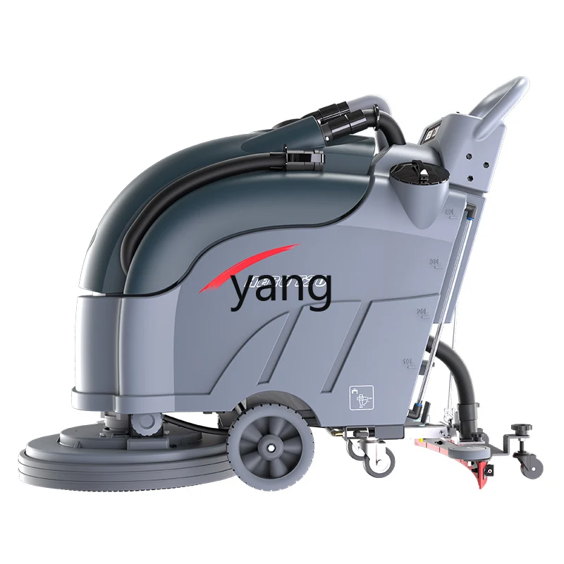 bQ T20 Hand Push Washing Truck Mopping Machine Workshop Supermarket Shopping Mall School Gymnasium