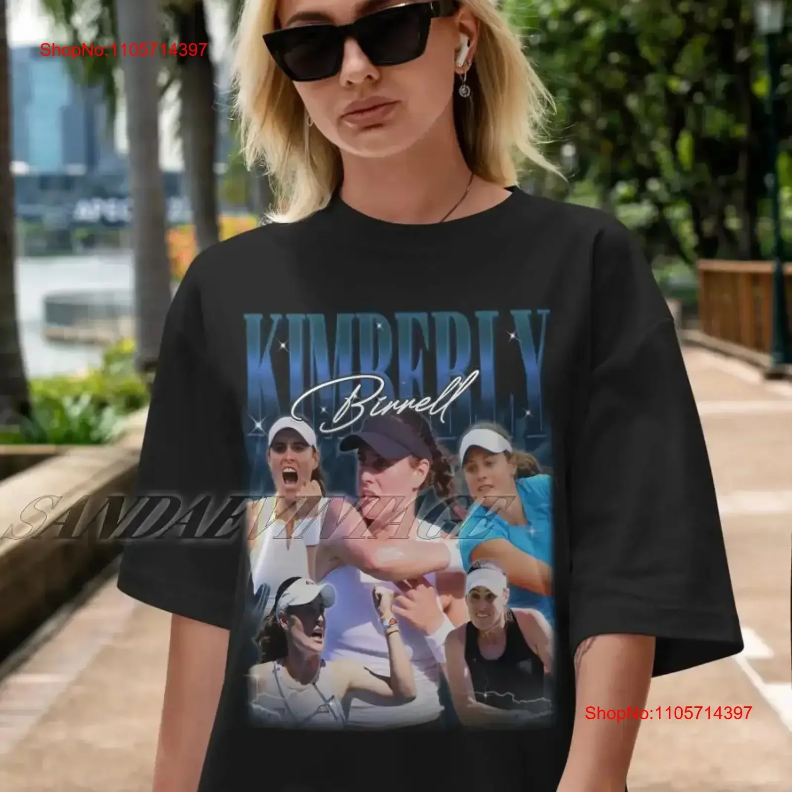 Limited Kimberly Birrell Vintage T Shirt Fan Retro 90s For Women and Man vintage Washed Stretched Unisex Breathable Soft
