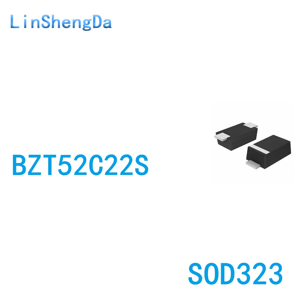 SMD voltage regulator diode BZT52C22S 22V SOD323 0805 WN 1 disk 3K=130 yuan