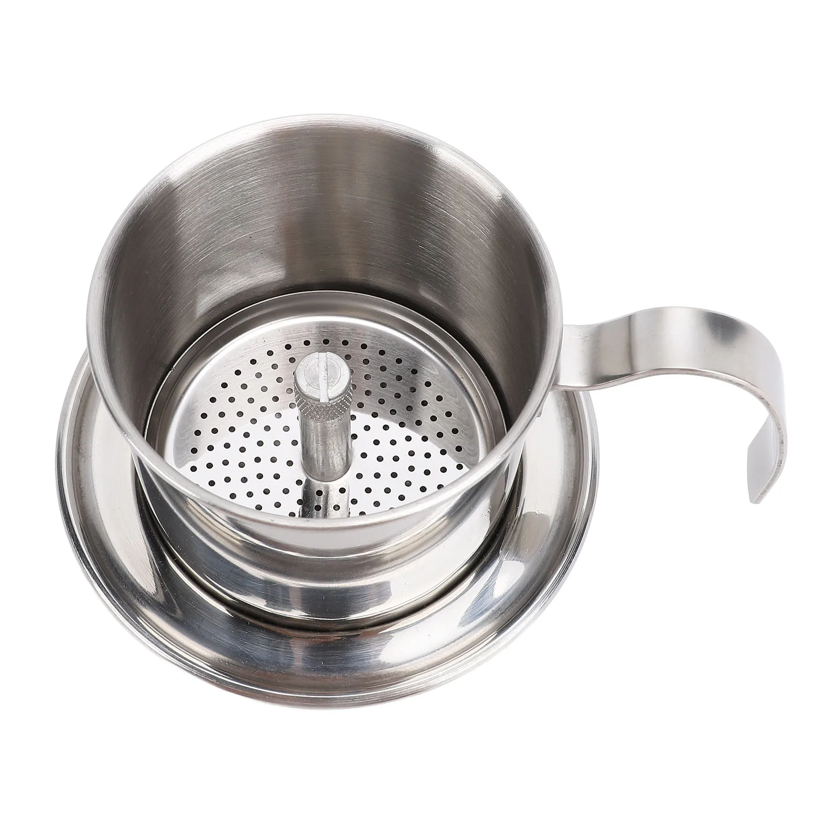 200 مللي صانع القهوة الفيتنامية بالتنقيط 304 الفولاذ المقاوم للصدأ سميكة اليد تخمير صانع القهوة للمنزل السفر في الهواء الطلق #3