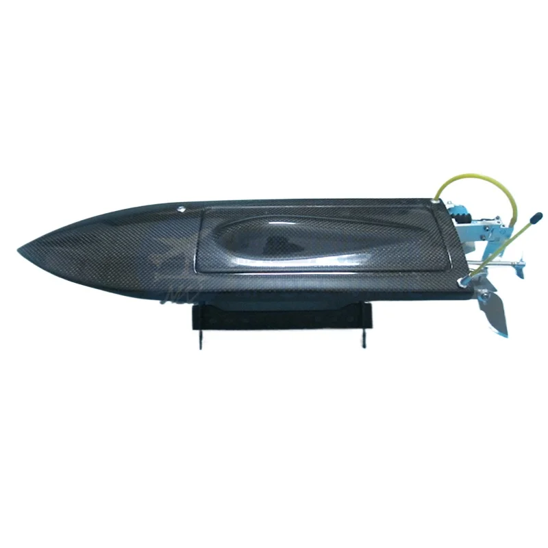 L430-W130-H80mm Mini O-Boat Hull - Carbon Fiber Hybrid Vacuum Molded for Brushless RC Racing
