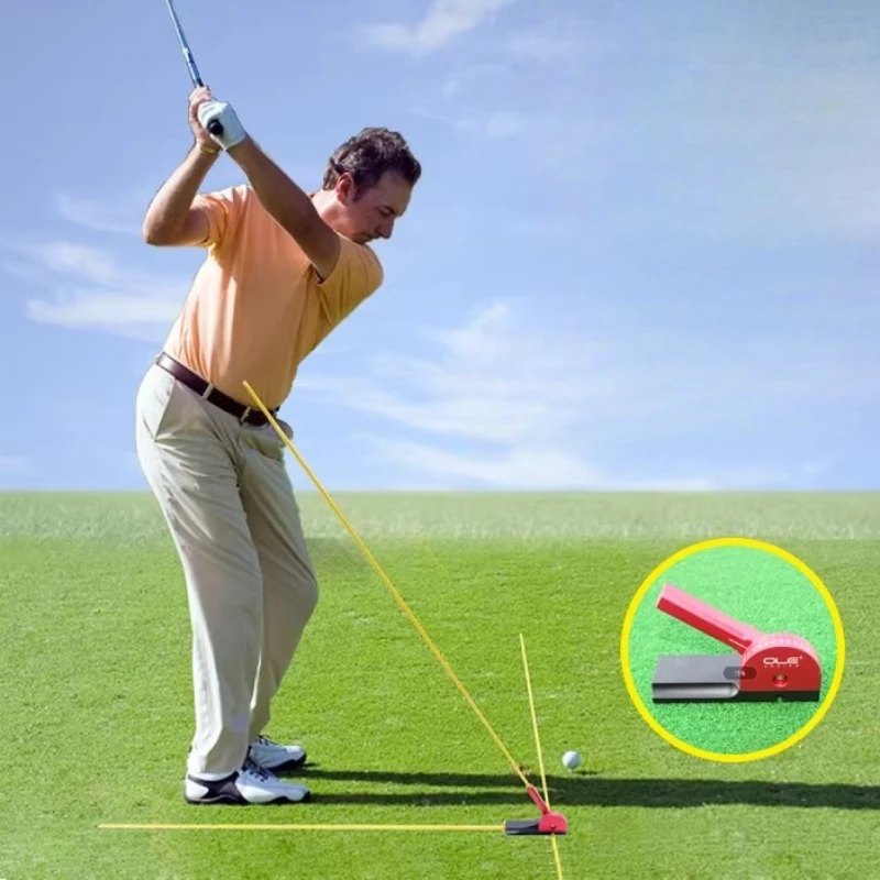 Adjustable Golf Swing Plane Angle Frame Lightweight Swings Planes Trainer Beginner Golf Trainer Portable Sports Accessories