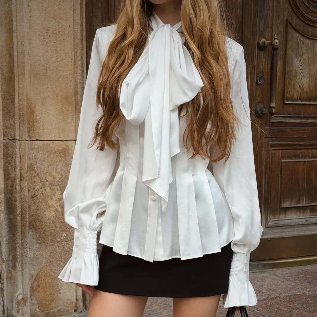 Autumn Long Sleeve Blouse Woman Blouse Shirt Office Elegant Work Shirt Top Blusas Mujer De Moda