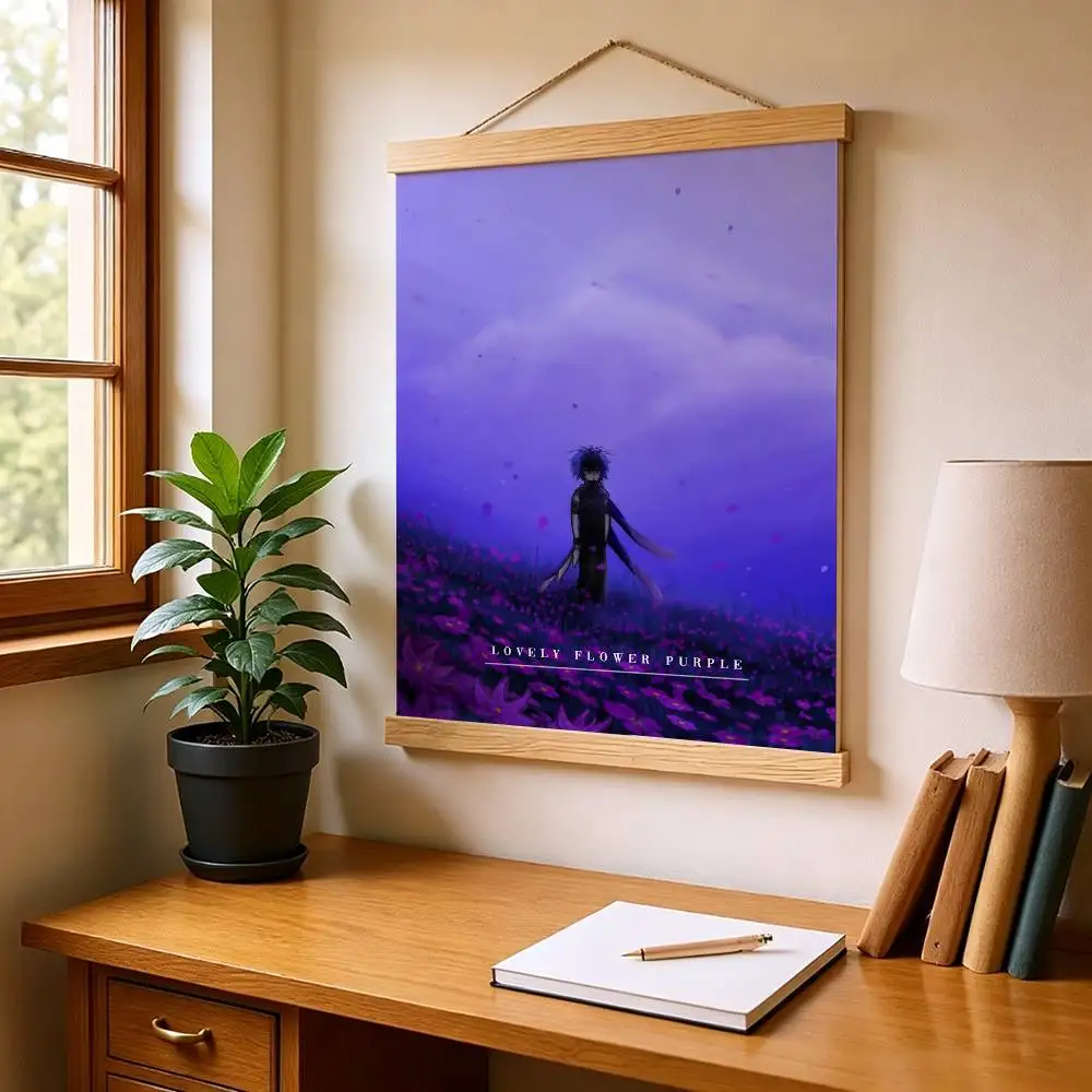 A-Azure Two time Art Poster HD Self Adhesive Waterproof Wall Art Ideal for Home Office Dorm Gift Customizable