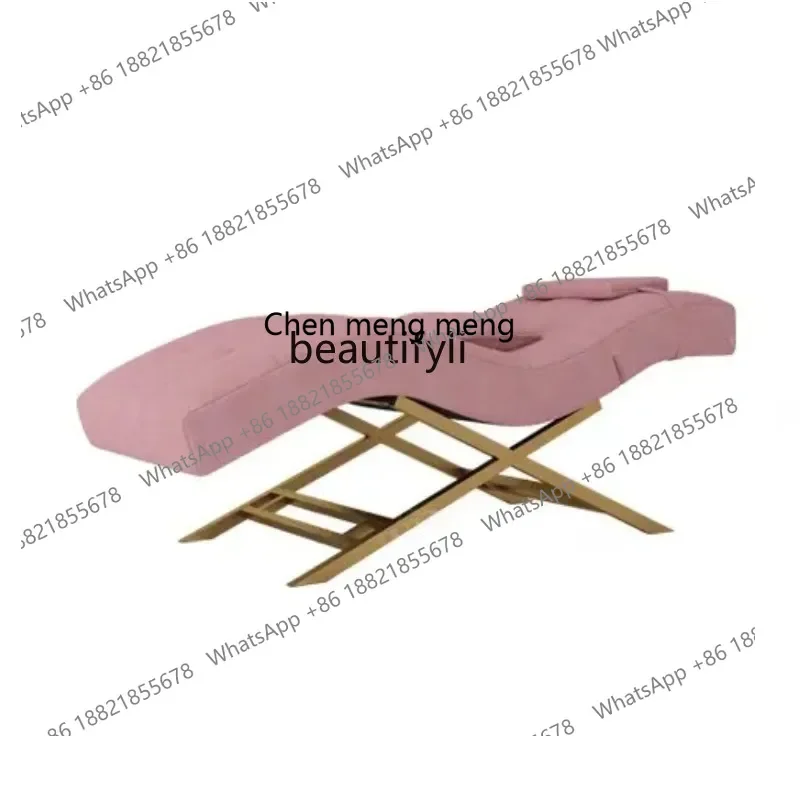 X 32 Beauty salon special spa massage eyelash bed curved S-shaped eyelash beauty bed manufacturer