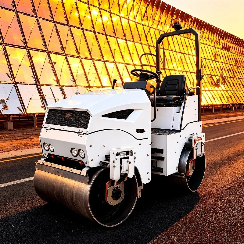Heavy Duty Tandem Road Roller 5 Ton Hydraulic Vibratory Compactor for Road Construction Highway Paving Work