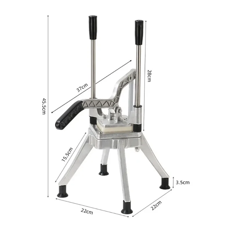 Multi Function Manual Strip Cutter Vertical Home Kitchen Dicing Machine Portable French Fry Cutting Slicer Tool