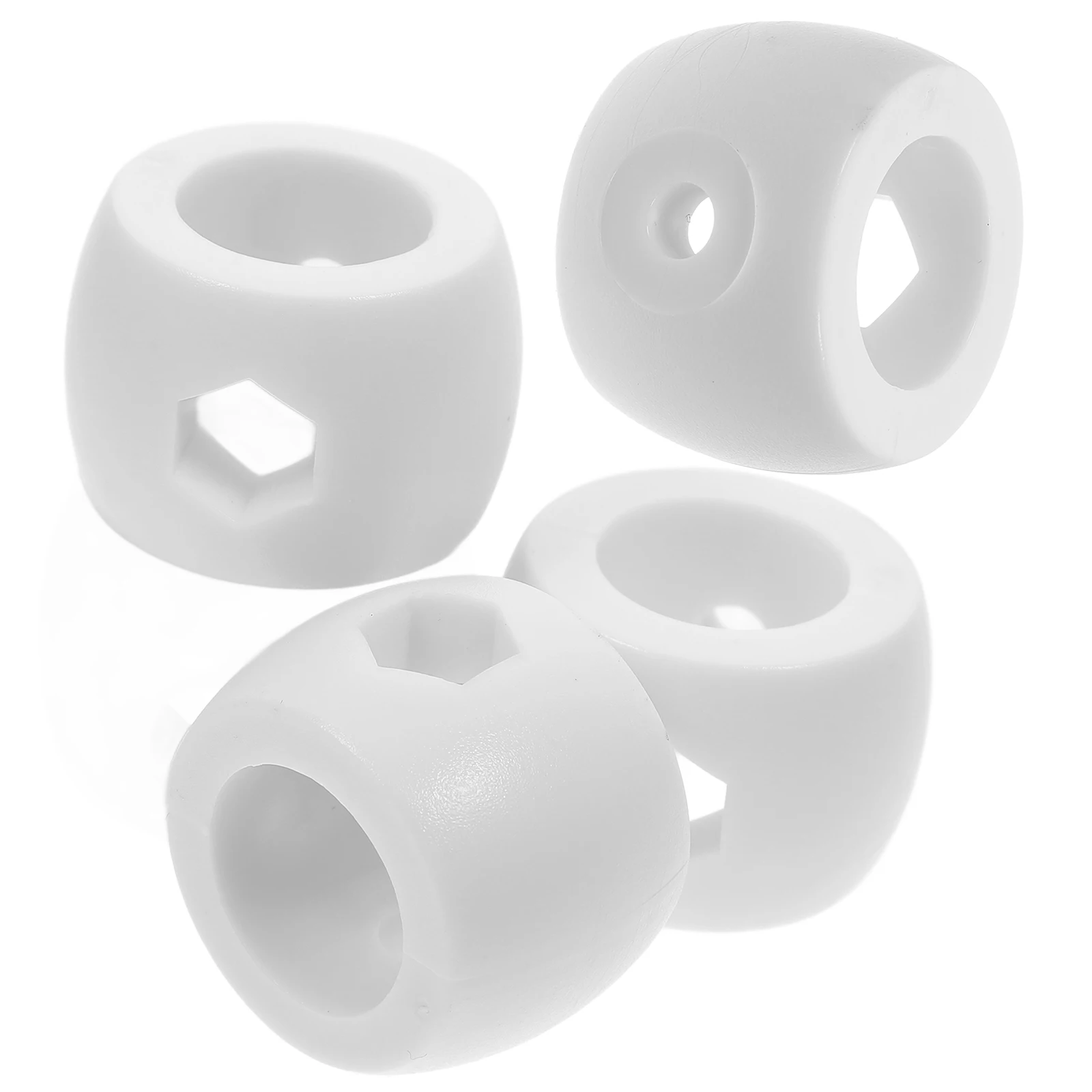 

4pcs Locator Rings White Accurate Positioning Table Football Accessories Replacement Parts Foosball Goal Rod Stoppers Plastic