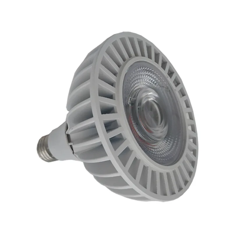 1 szt. Wysokiej mocy E27 PAR38 reflektory LED lampa COB 40w 35w 30w 25w 20w 3000K naturalna biel 4000k 6000k sklep AC85-265V centrum handlowego