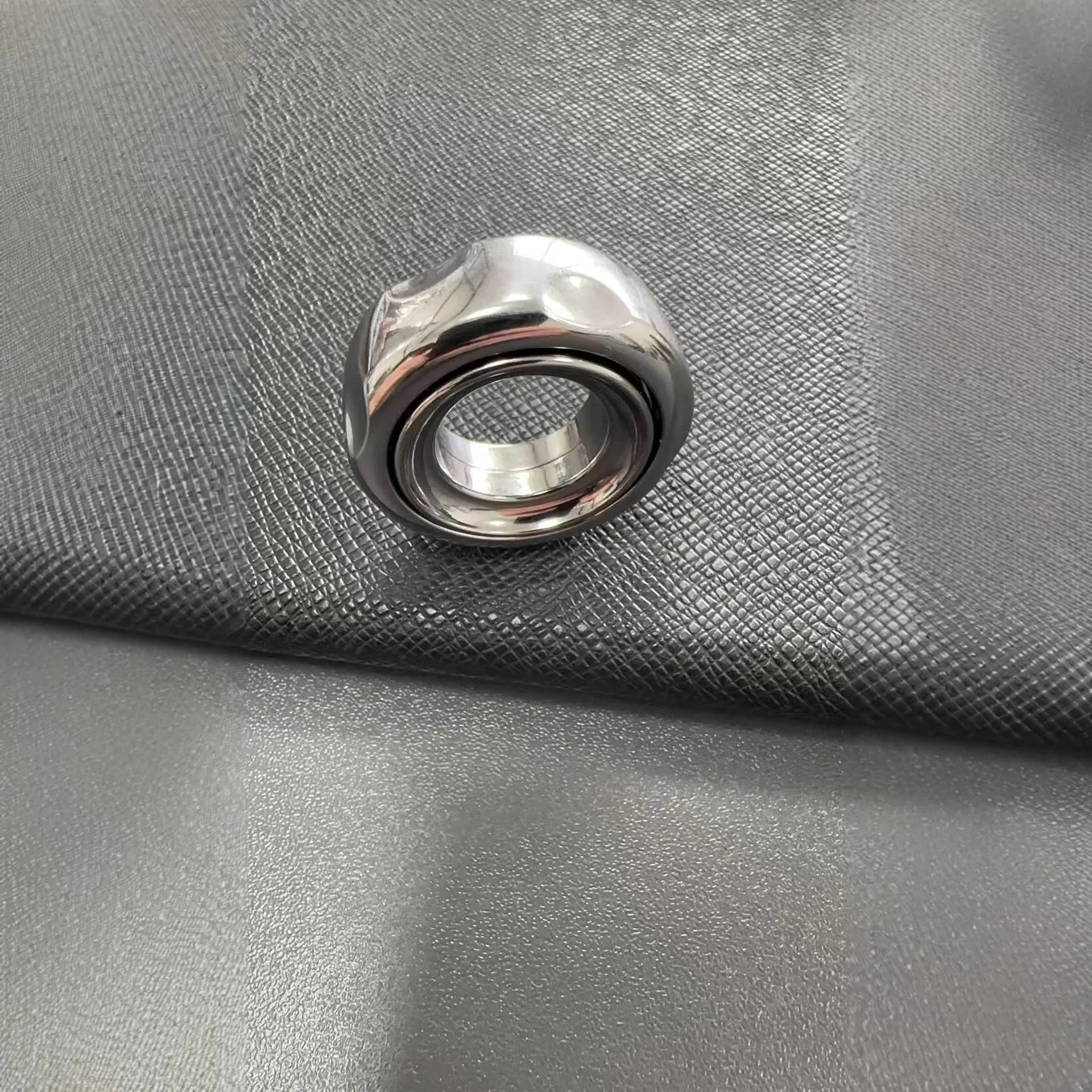 

Металлический спиннер EDC с механическим кликовым механизмом, кольцо-фиджет с режимом храпа, магнитный портативный антистресс-игрушка, подарок для взрослых