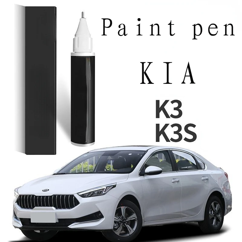 

Paint pen suitable for Kia K3 touch-up pen transparent white pearl white k3s car accessories special original car paint repair.