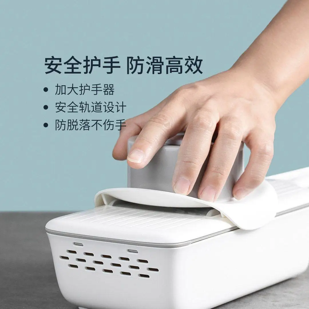 Youpin Huohou многофункциональная фоторезак для картофеля, терка для моркови, стальное лезвие, кухонный инструмент