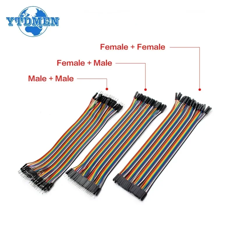 Dupont Line 10cm Dupont Cables for Arduino Jumper Wire Male To Male Female To Female Male To Female 20pin DIY Electronics Kit