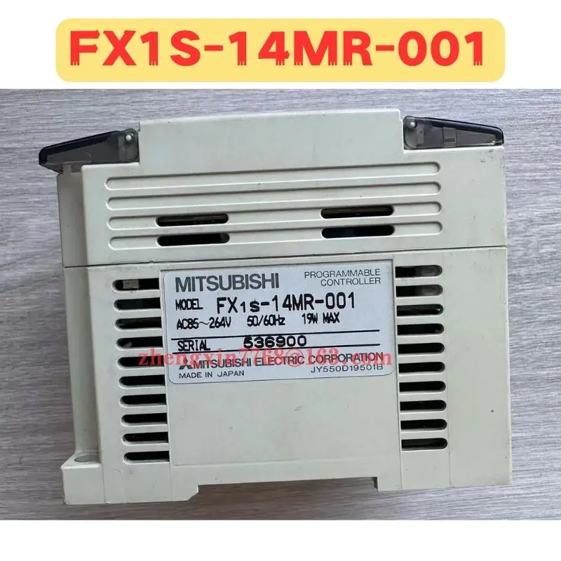 Used PLC Programmable Controller FX1S-14MR-001 FX1S 14MR 001 Normal Function Tested OK