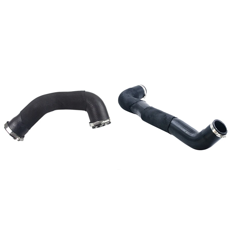 

2Pcs Intercooler Turbo Pipe Rubber Cooling Hose Water Pipe For Land Rover Discovery Range Rover Sport