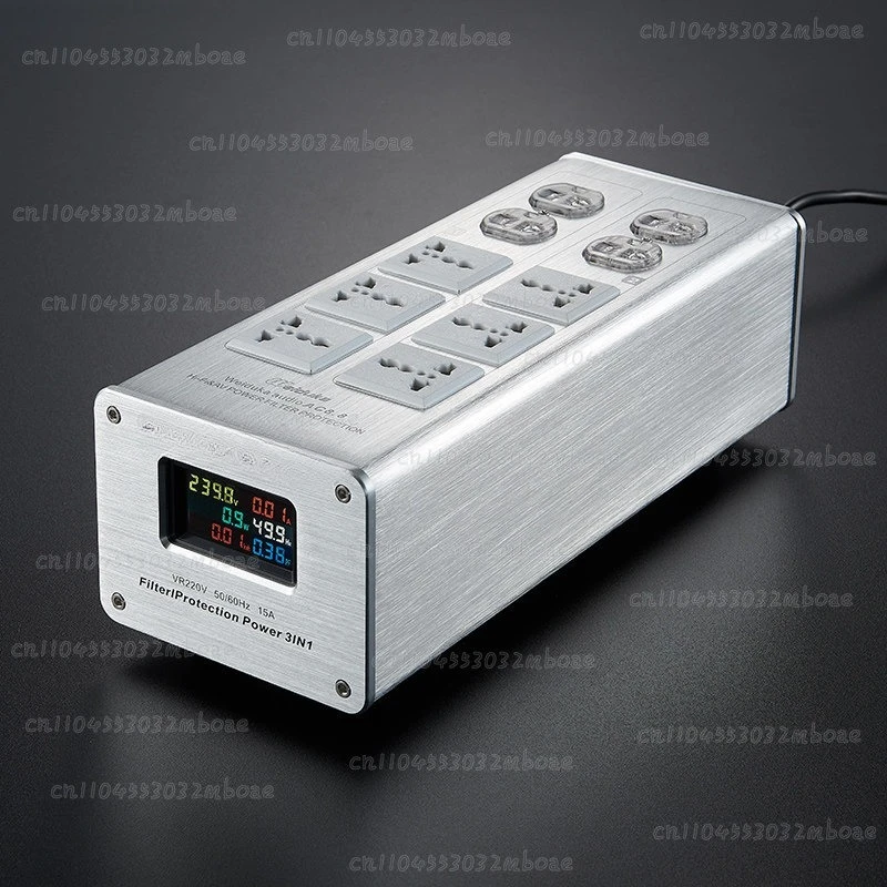 Protection Strip Plug in Audio Socket Power Supply AC8.8 Audio Dedicated Power Filter Purifier