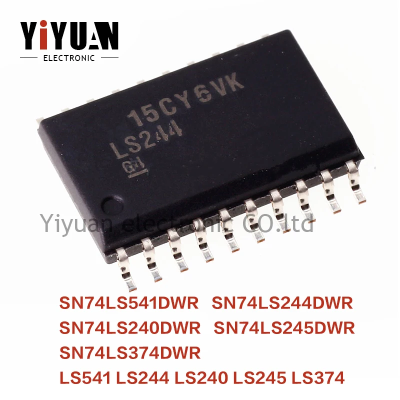 

10PCS NEW SN74LS541DWR LS541 SN74LS244DWR LS244 SN74LS240DW LS240 SN74LS245DWR LS245 SN74LS374DWR LS374 Buffer/DRIVE/transceiver