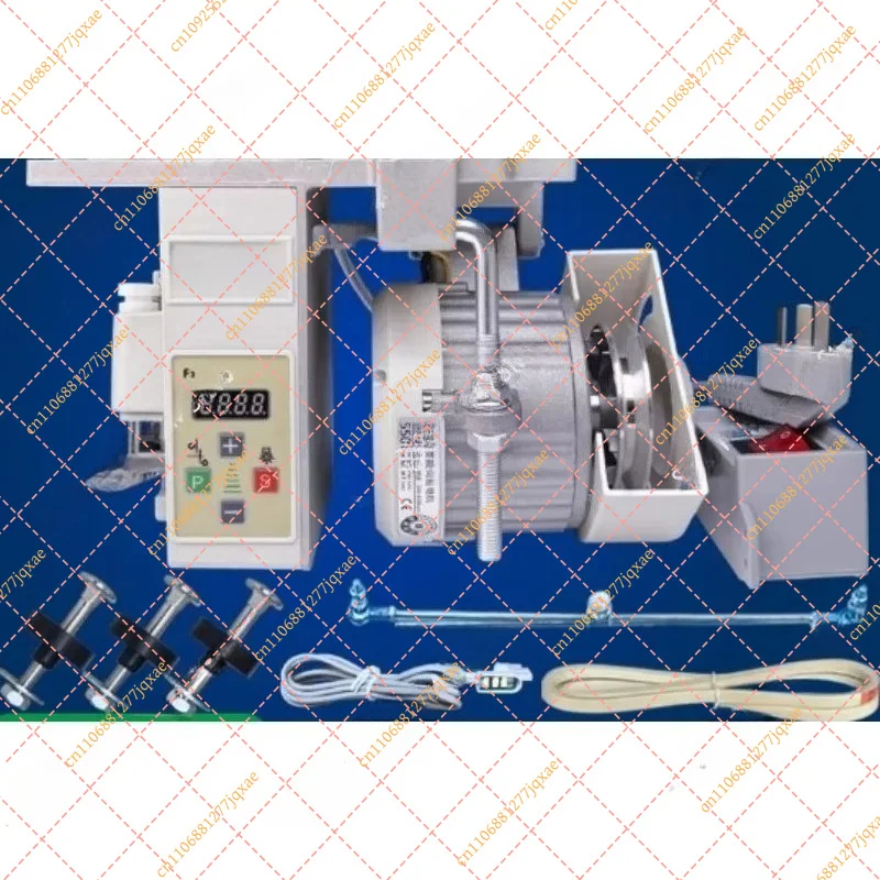 750W Silent Brushless Servo Motor for Double Needle Flatbed Sewing Machine with Edge Trimmer