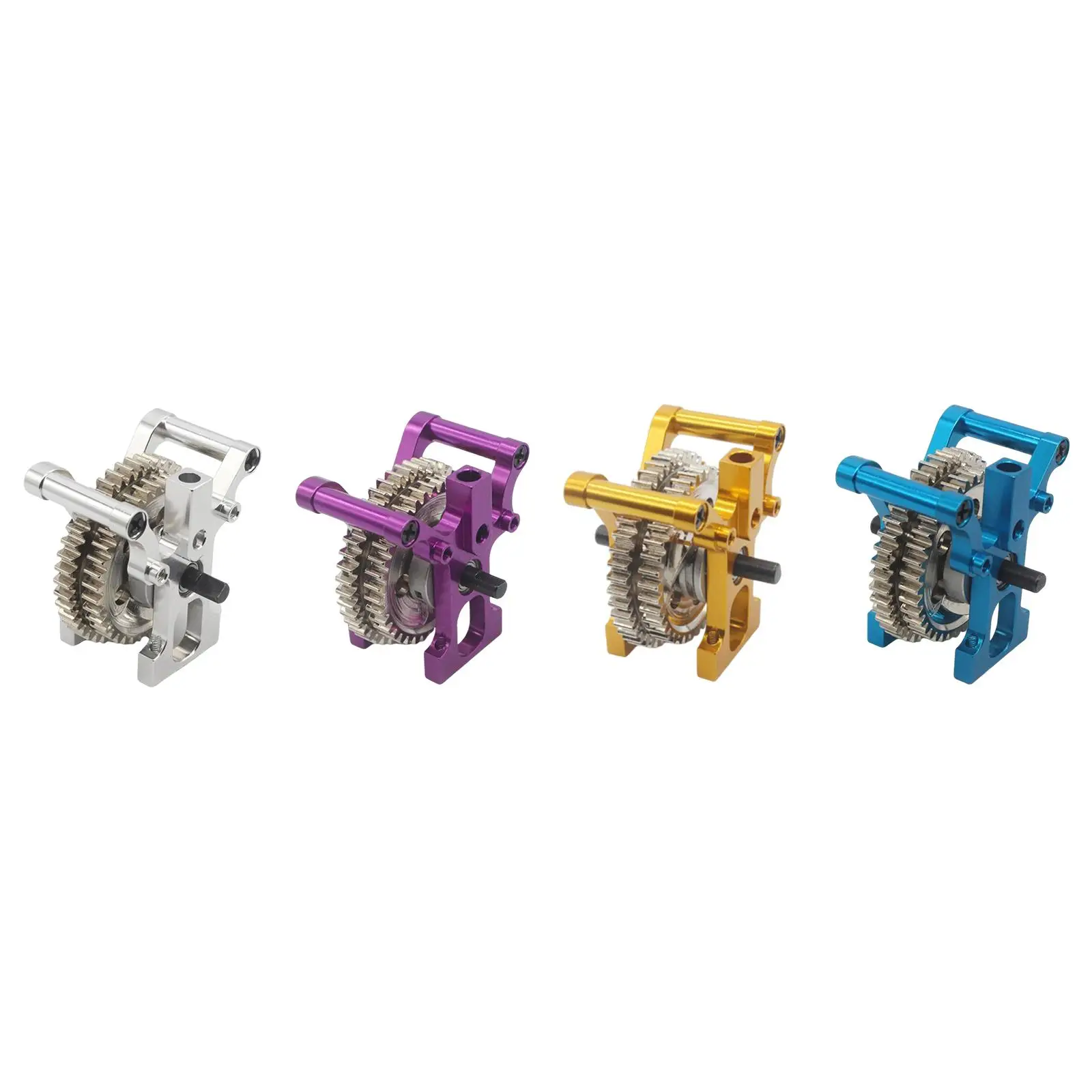 06232 122025 Metal Gears Two Speed Transmission Complete Fit for HSP 94155 94166 94177 Crawler Off-road Vehicles DIY Accessories