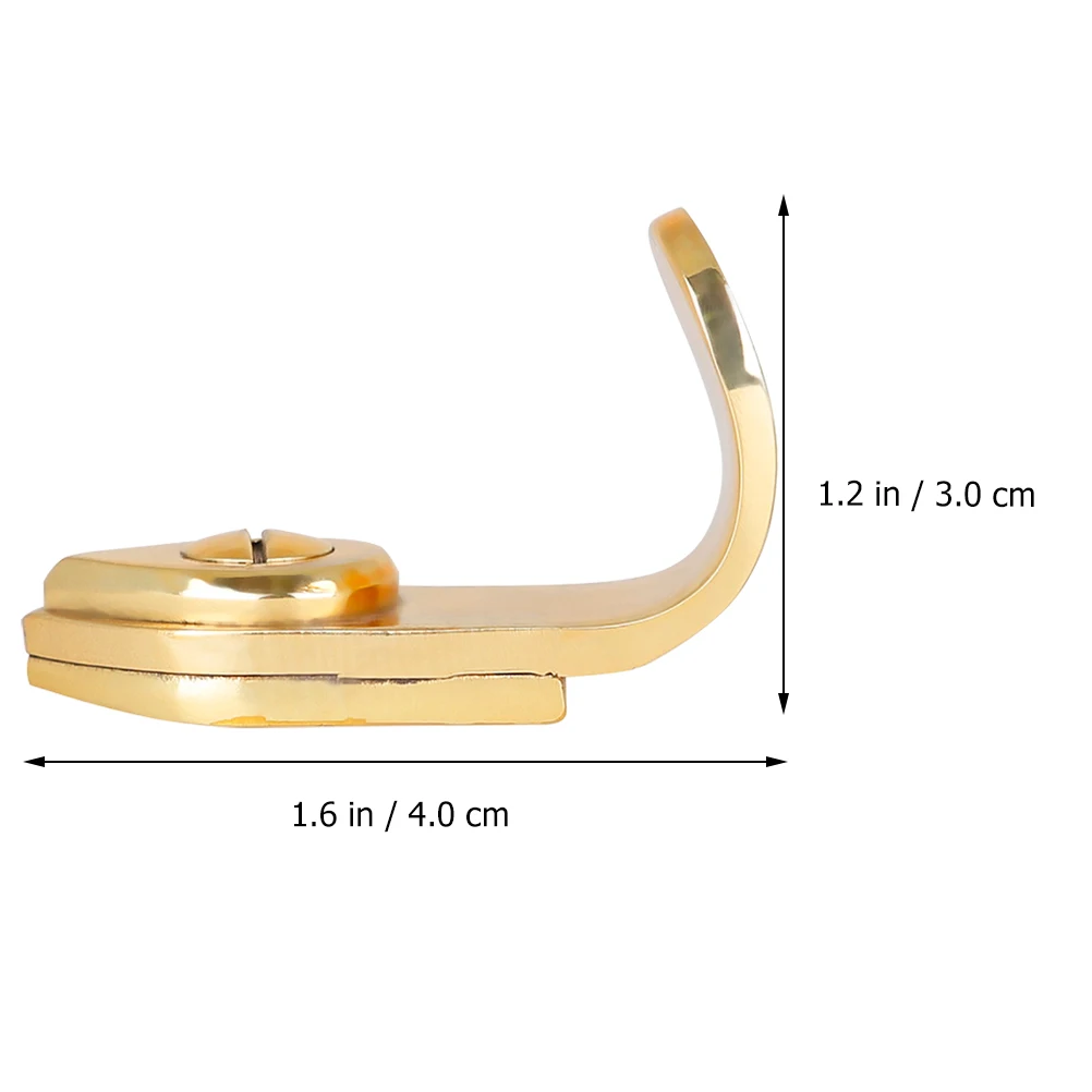 

Metal Thumb Rest for Saxophone Durable Comfortable Portable Practice Parts Accessories Hook Support Protectors Tear Resistant