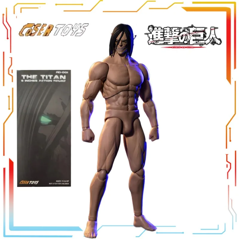 COSER TOYS Original 1/12 fertige bewegliche Puppe Attacking Giants Anime The Giant of Kai Actionfigur Modell Spielzeug Geschenke für Jungen