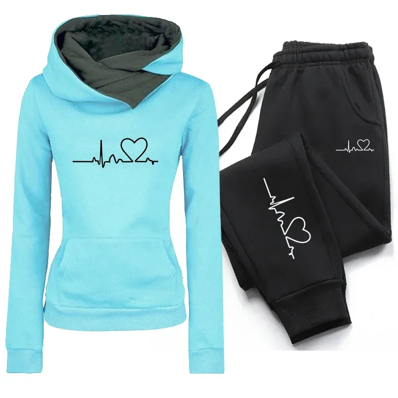 Jogging Sports Daily Casual Women's Tracksuit Hot Sales Hoodies Long Sleeves Single Piece Sweatshirts Sweatpants Comfort Outdoor