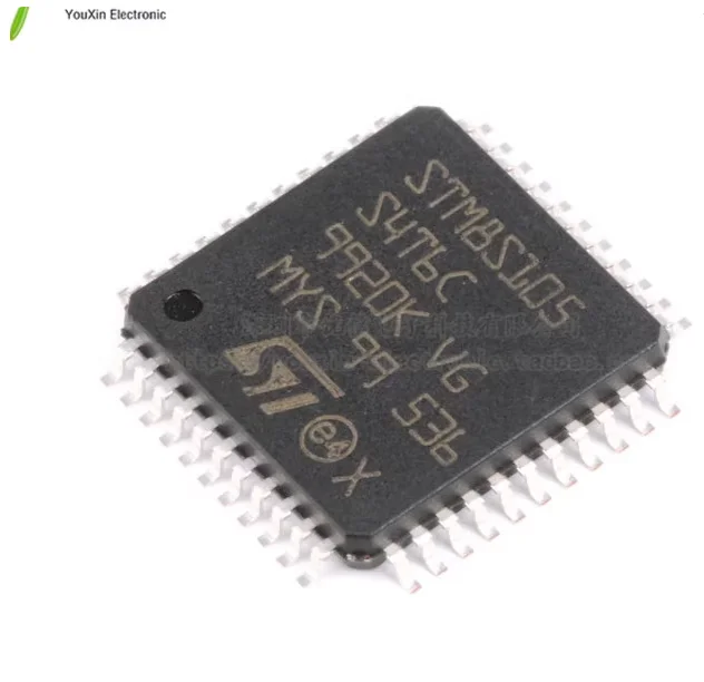 10 шт. оригинальные STM8S105S4T6C LQFP-44