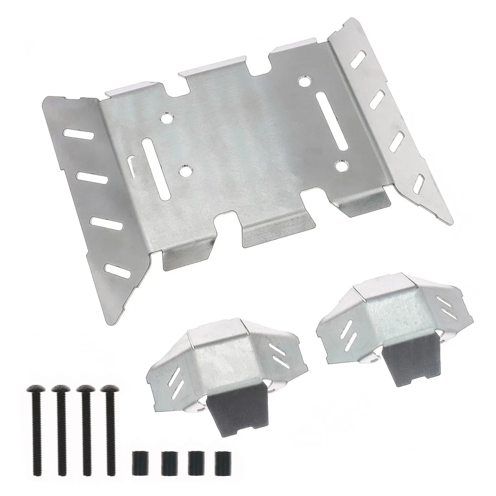 

1/8 RC Car Chassis Armor Easy to Install Stainless Steel for Axp8 Gilamon