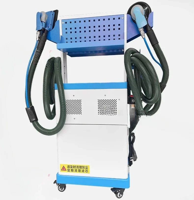 Dry grinding system Gas-electric dust-free dry mill Automotive pneumatic vacuuming Putty sandpaper Electric