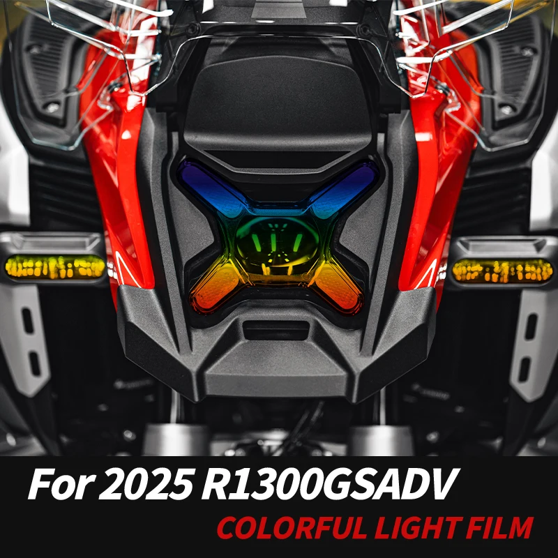 Creative Glow Decal for 2025 BMW R 1300 GS ADV Headlight & Gauge Film High-Adhesion Weatherproof Mod Kit