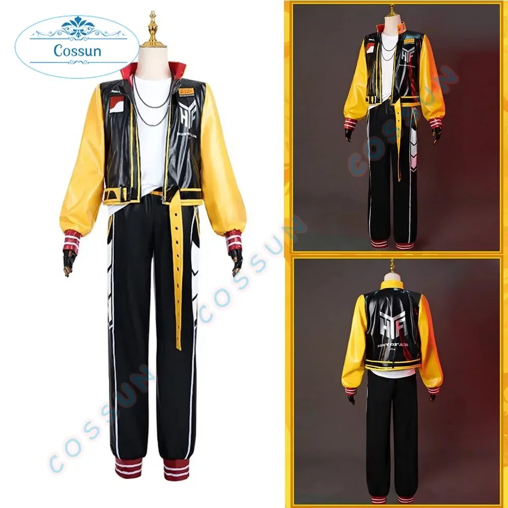 Diluc Racing Cosplay Uniform Game Genshin Impact Anime Men Handsome Costume Role Play Clothing Cool Driving Suit Helmet