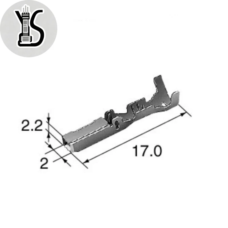

100 шт. оригинальных разъемов 8100-1466 для автомобильной электроники, 100% новые