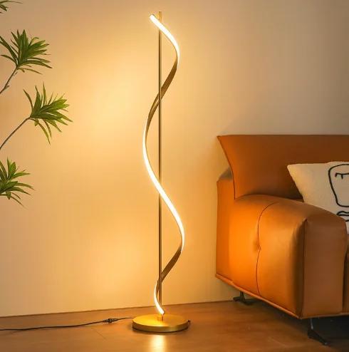 High Quality Light Emitting Diode Floor Modern Nordic New Living Room Corner Floor Lamp Adjustable Lighting