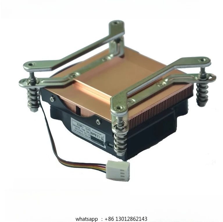 

1U 1150 radiator 1155CPU fan 1156 all copper turbine 1200 heat sink ultra-thin