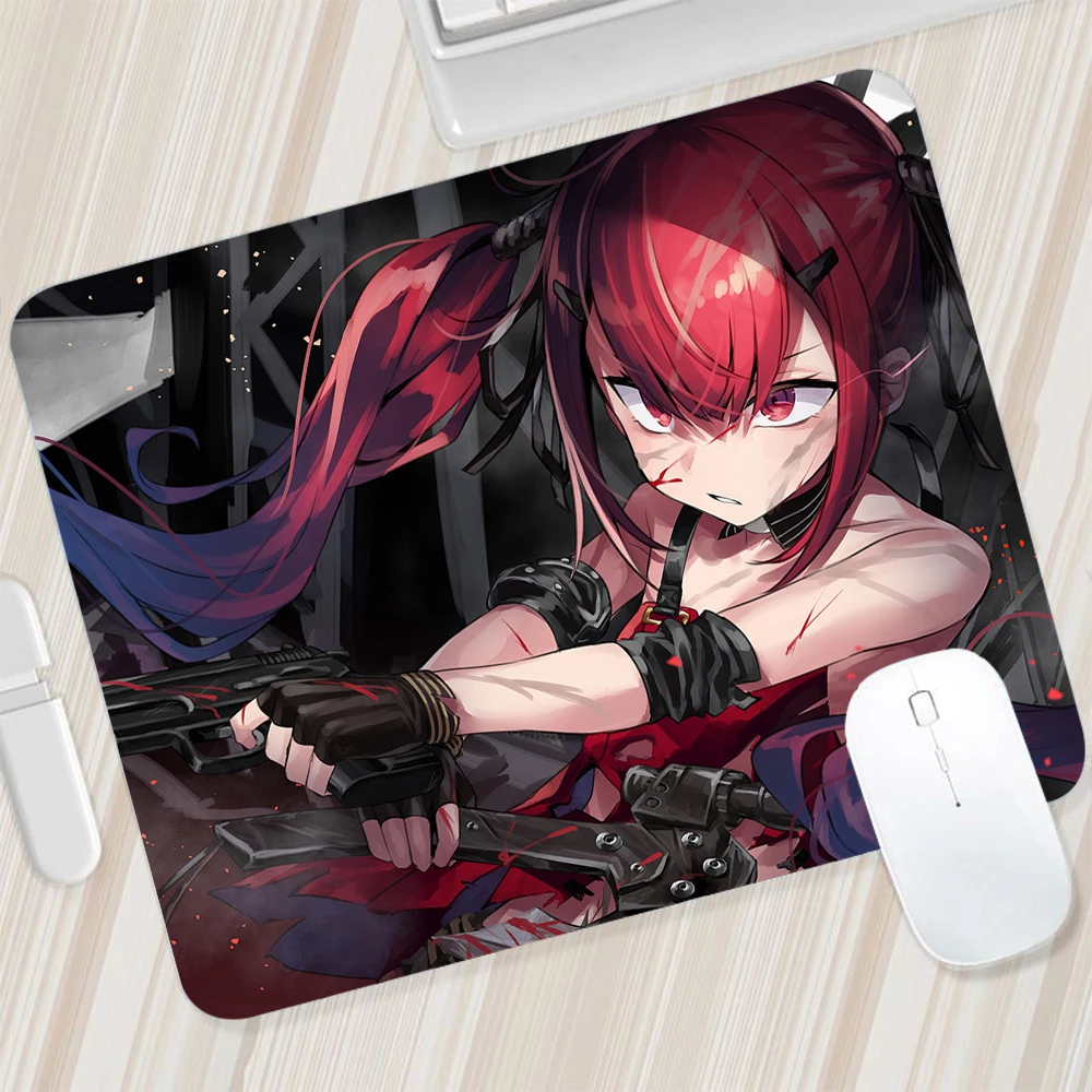 Meninas frontline mouse pad grande jogo mousepad pc gamer xxl computador escritório tapete do rato teclado tapete de mesa portátil mausepad