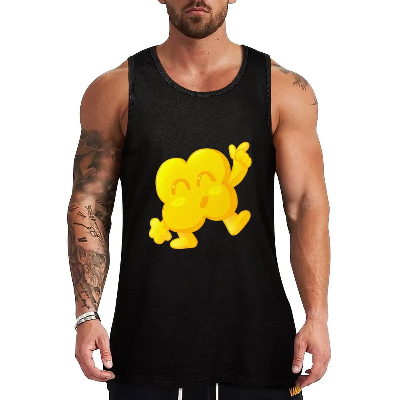 

Happy X Remake Tank Top Casual Print Tank Top Daily Graphic Sleeveless Wear