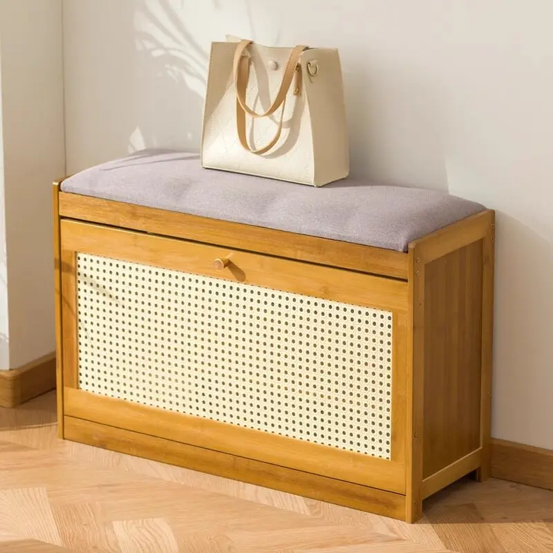 

Living Room Designer Shoe Cabinet Entrance Hall With Seat Modern Storage Shoe Cabinet Slippers Nordic Zapatero Home Furniture