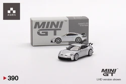 MINI GT #390 1/64  rwb 911 GT3 GT silver Die-cast Alloy Car Model Collection Display Gift