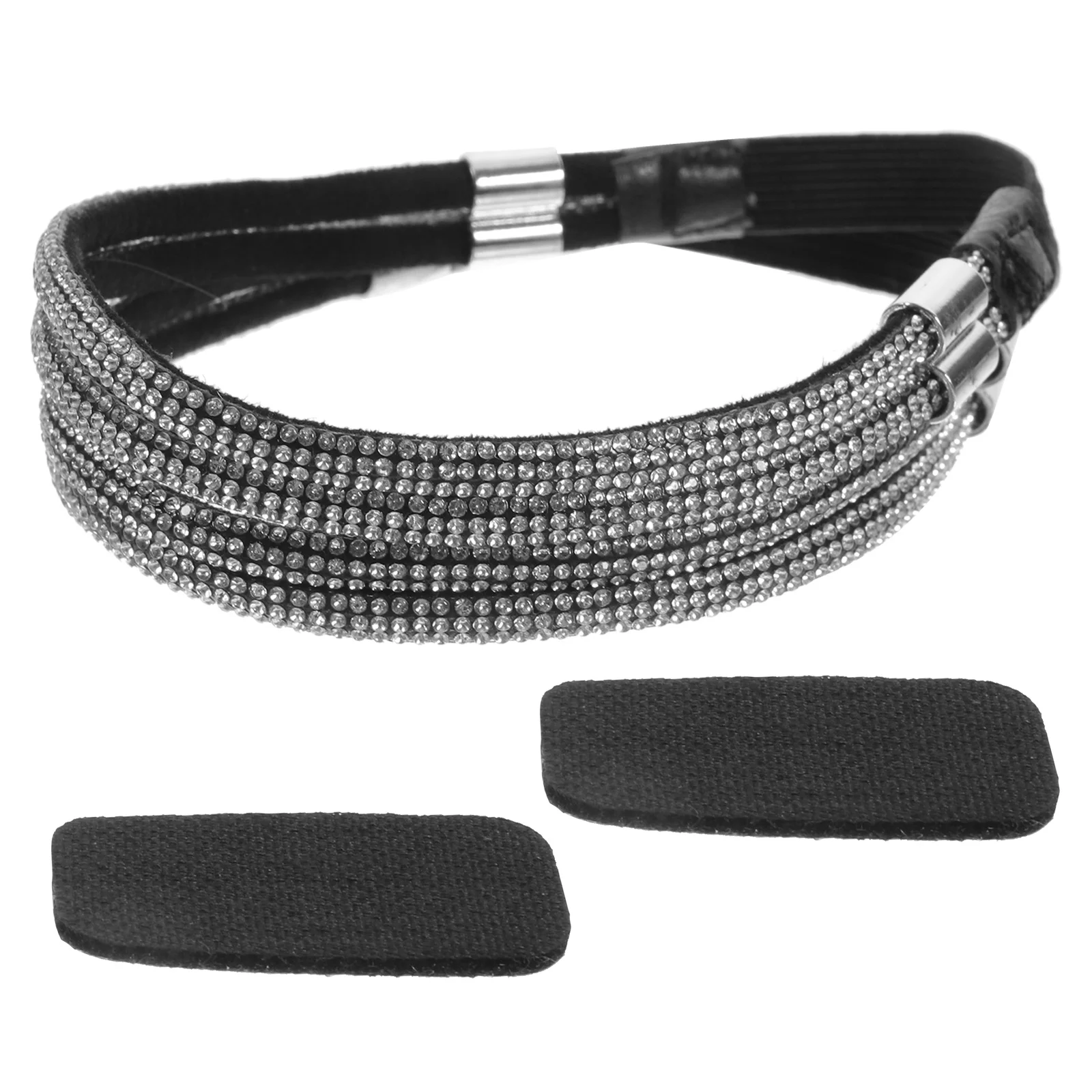 1 زوج أحزمة أحذية عالية الكعب مرونة قابل للتعديل استبدال الكاحل الأشرطة للنساء المضادة للانزلاق أربطة الحذاء اكسسوارات الديكور