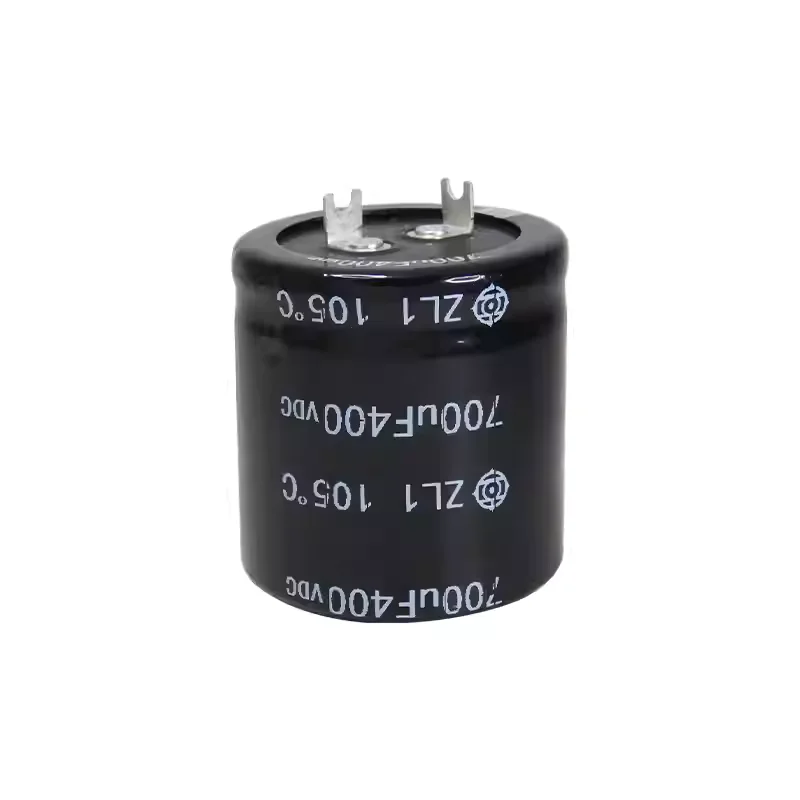 700UF 400VDC welding machine inverter dedicated cow horn direct insertion electrolytic capacitor 400VDC