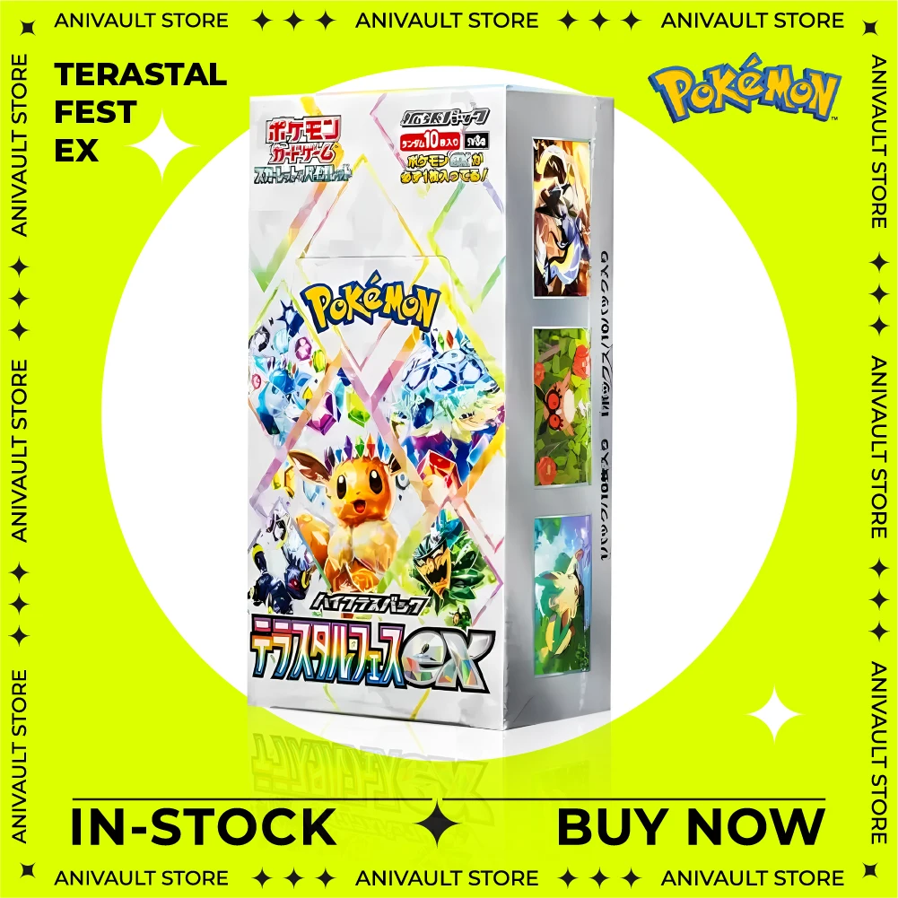 在庫あり-日本語版-ポケモンカードゲーム-sv8a-m3-m1-m2a-テラスタルフェスト-ex-ハイクラスパック-ブースターボックス-コレクタブルカード-子供向けギフト