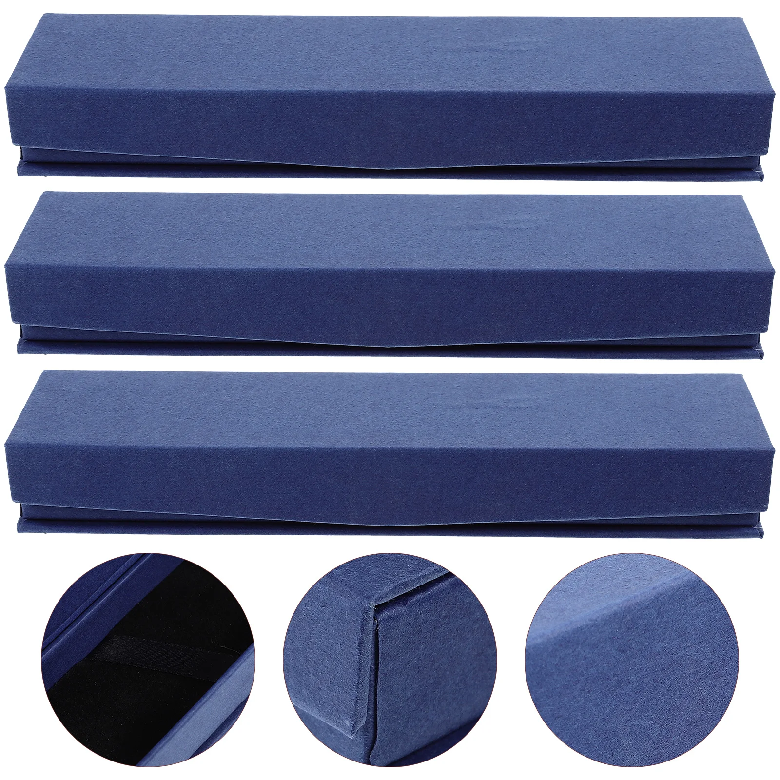 3 Pcs Ballpoint Pen Case Clothing Boxes for Gifts Holder Pp Single Presentation