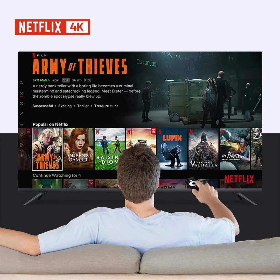 Android13 Smart TV Stick Netflix IATV Youtube Streaming Media Player 4K HDR10+ Google Assistant Dual 2.4G5GWifi MultiLanguage Q2