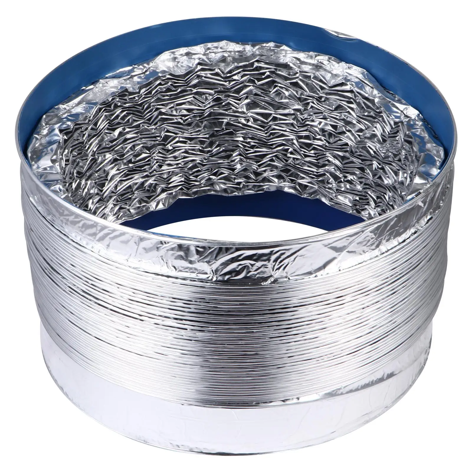 Aluminum Foil Ducting Double layer Flexible Range Hood Exhaust Hose Air Vent Kitchen Accessories Telescopic Ducting Suitable