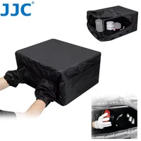 JJC Tienda cambiante de película para habitación oscura para el desarrollo de película, bolsa cambiante de película desmontable con bloqueo de luz de doble capa