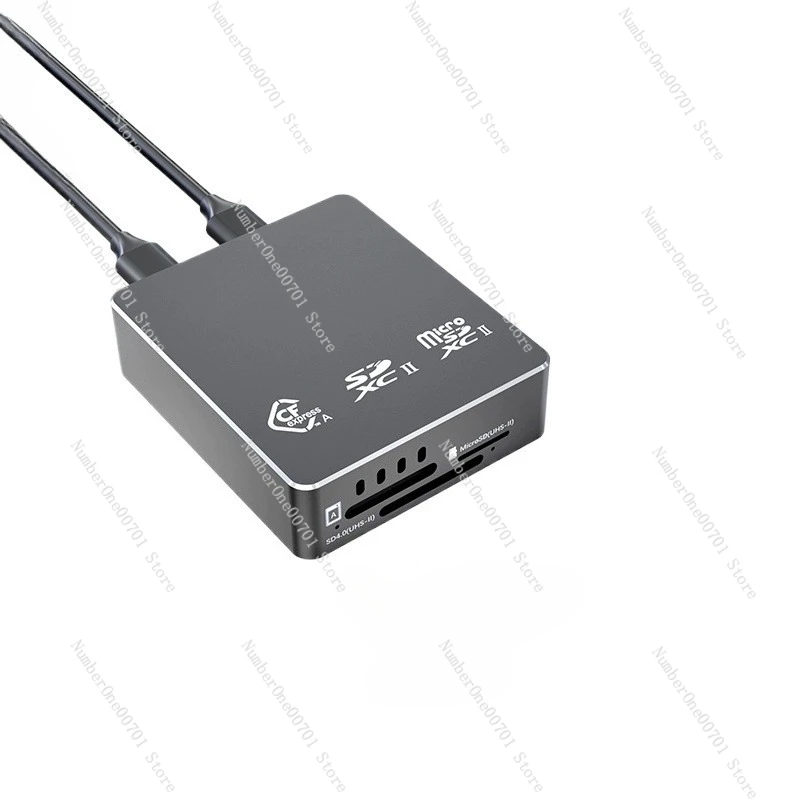 9336A CFA + SD4.0 + TF4.0 قارئ بطاقات عالي السرعة ثلاثة في واحد CFexpress بطاقة ذاكرة V90 بطاقة عالية السرعة تدعم هاتف Apple
