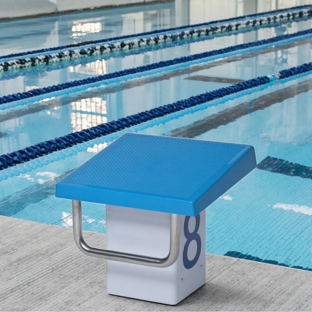 

Недорогая платформа для бассейна, используемая в профессиональных соревнованиях, стартовая площадка для плавательного бассейна